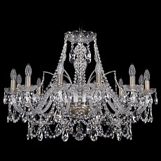 Подвесная люстра bohemia ivele crystal 1411 1411-12-300-pa